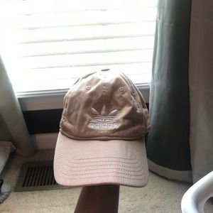 Blush adidas hat